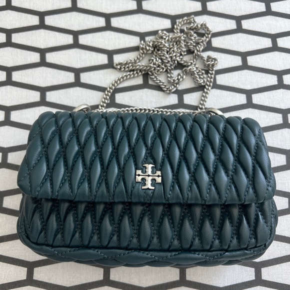 Tory Burch Mini Kira Ruched Flap Bag Bags